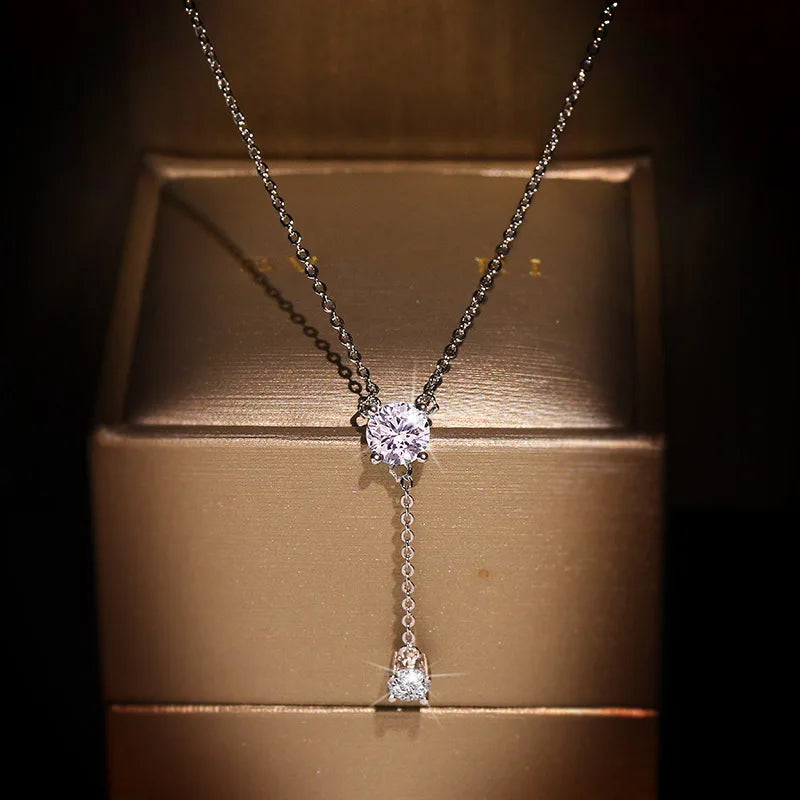 925 Silver Dangle Necklace