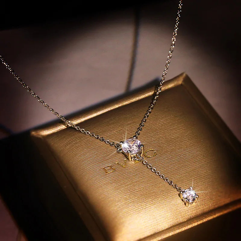 925 Silver Dangle Necklace