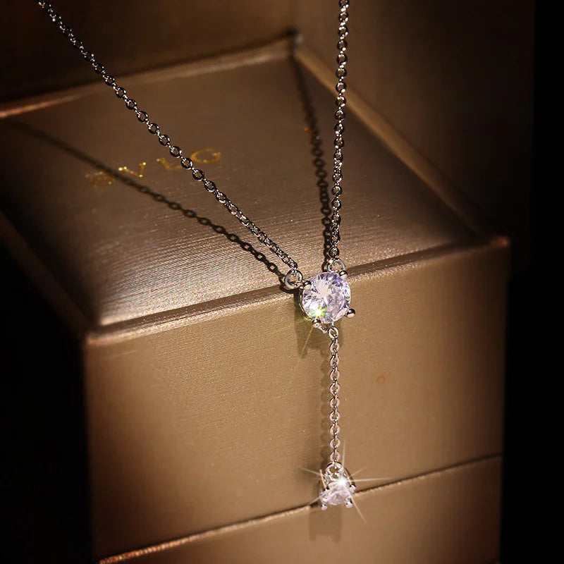 925 Silver Dangle Necklace